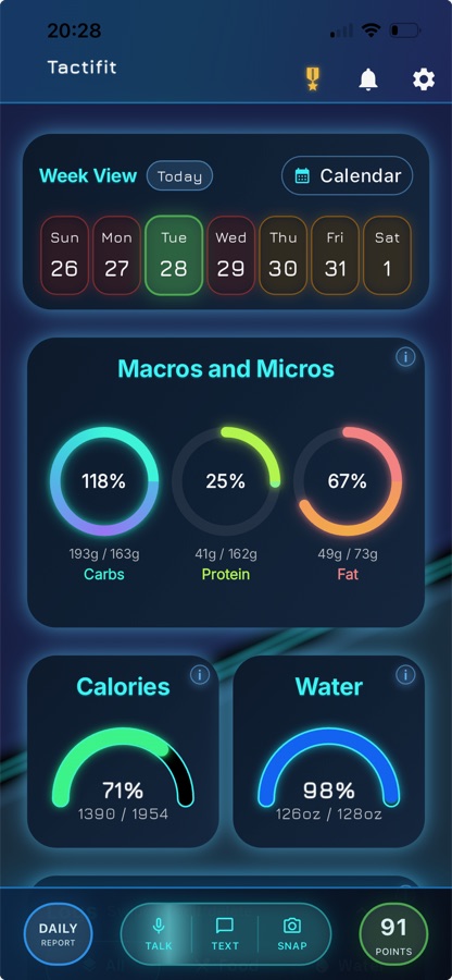 TactiFit — Stay in Control